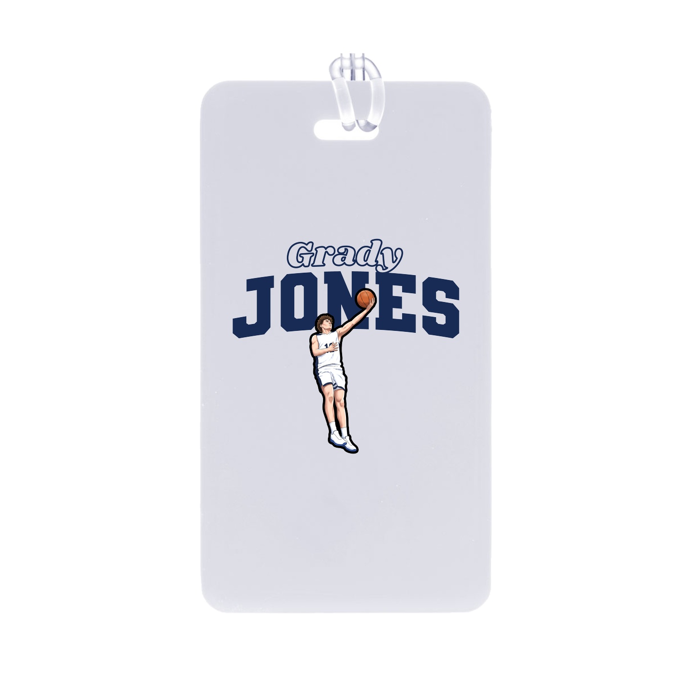 Bag Tag — Name Arch in Classic
