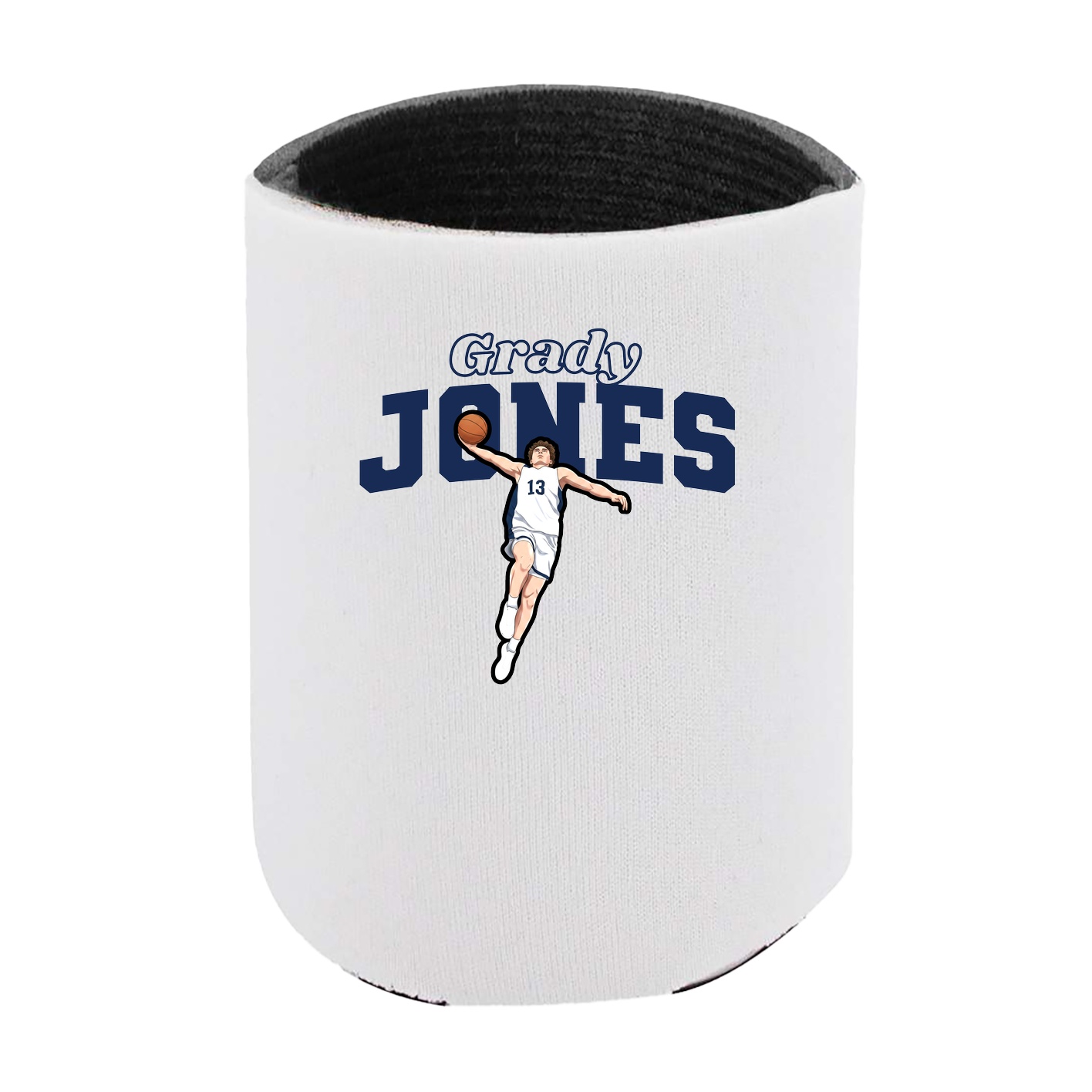 Can Holder — Name Arch in White
