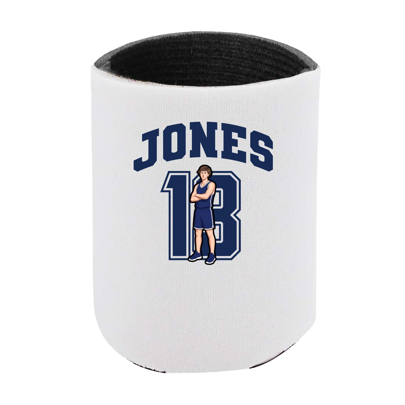 Can Holder — Number in White