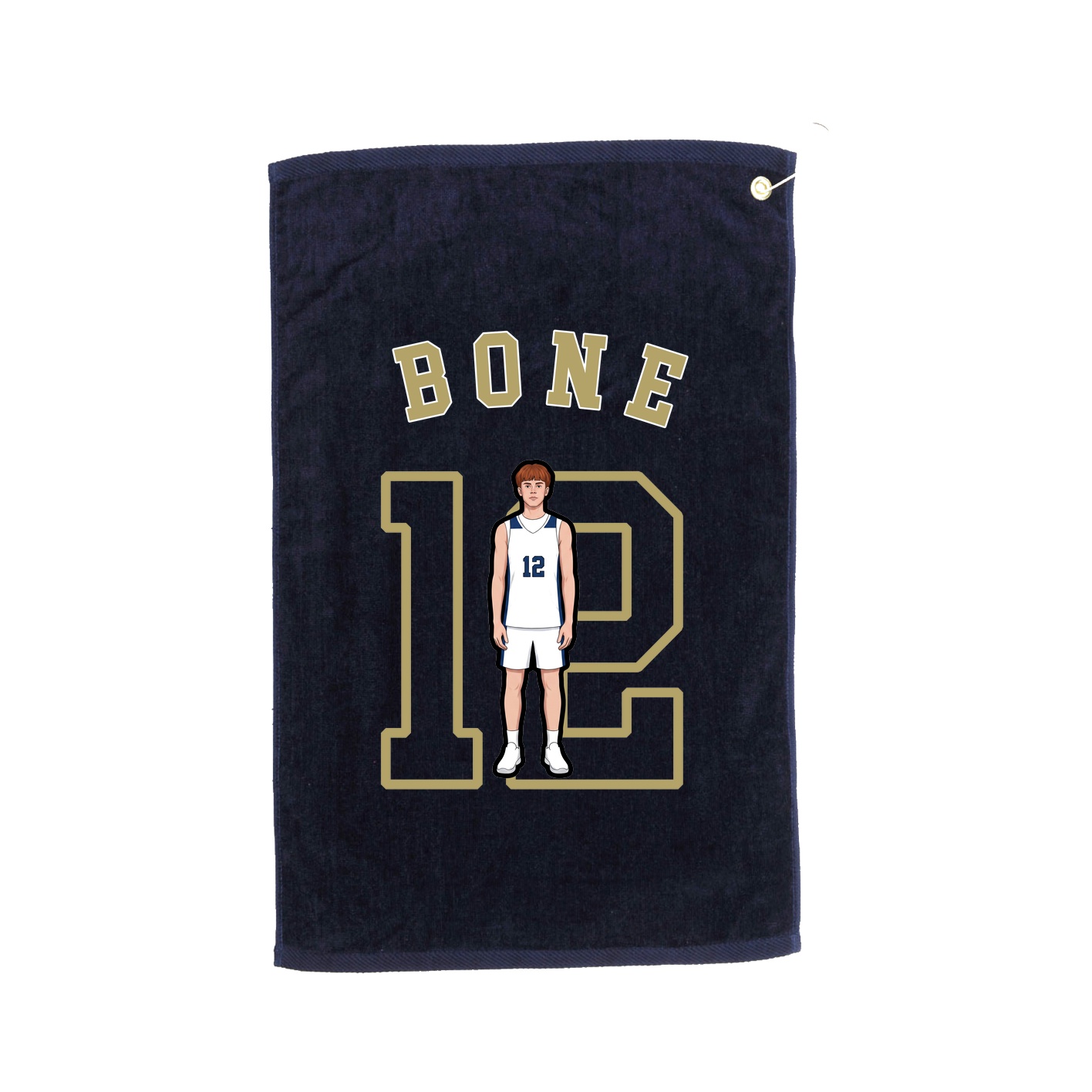 Golf Towel — Shirsey Arch in Navy