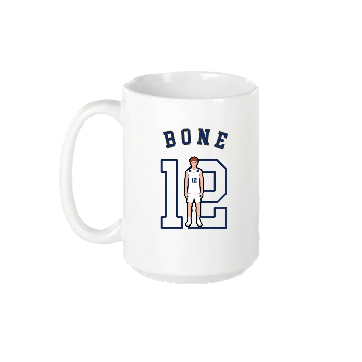 15oz Coffee Mug — Shirsey Arch in White