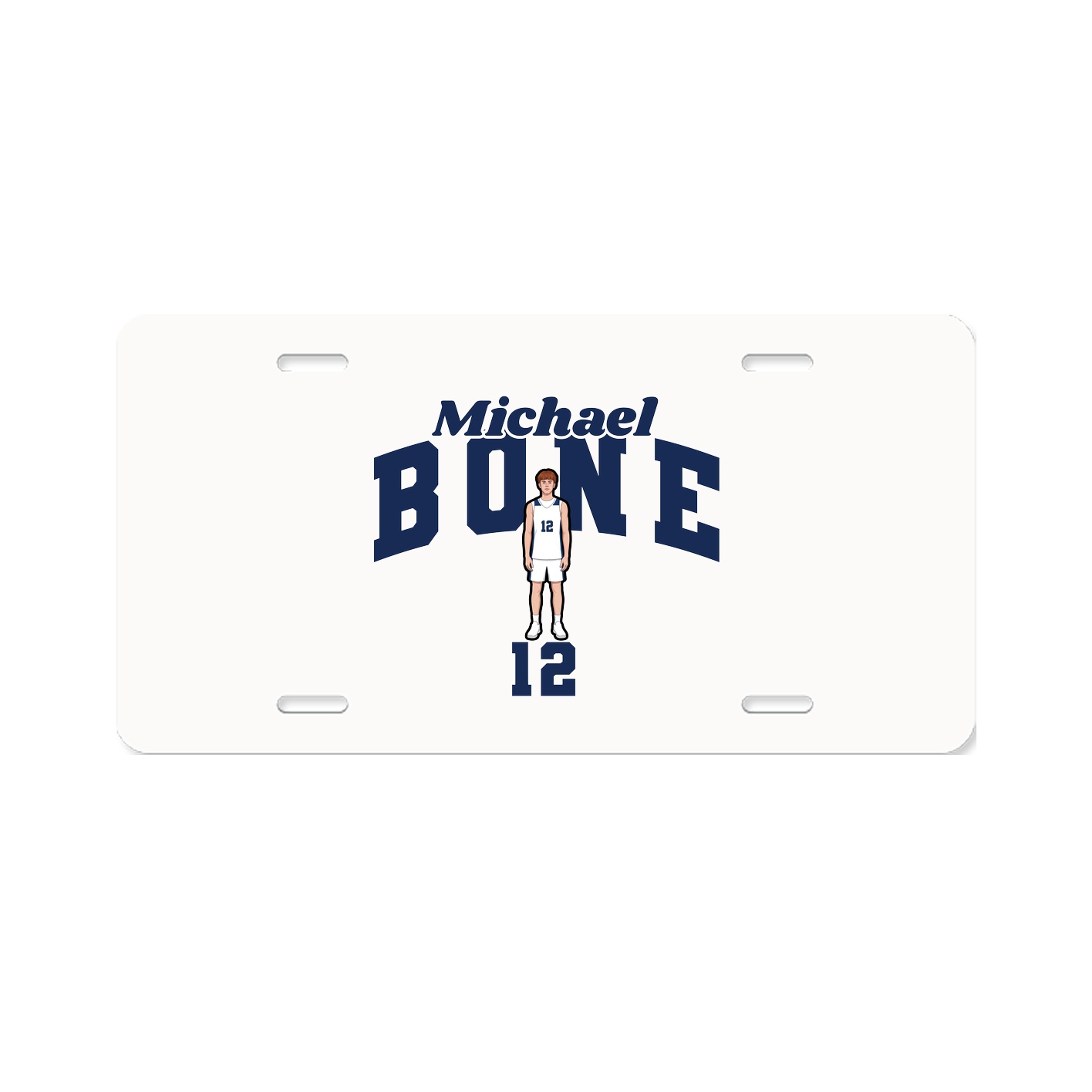 License Plate — Signature Arch in Classic