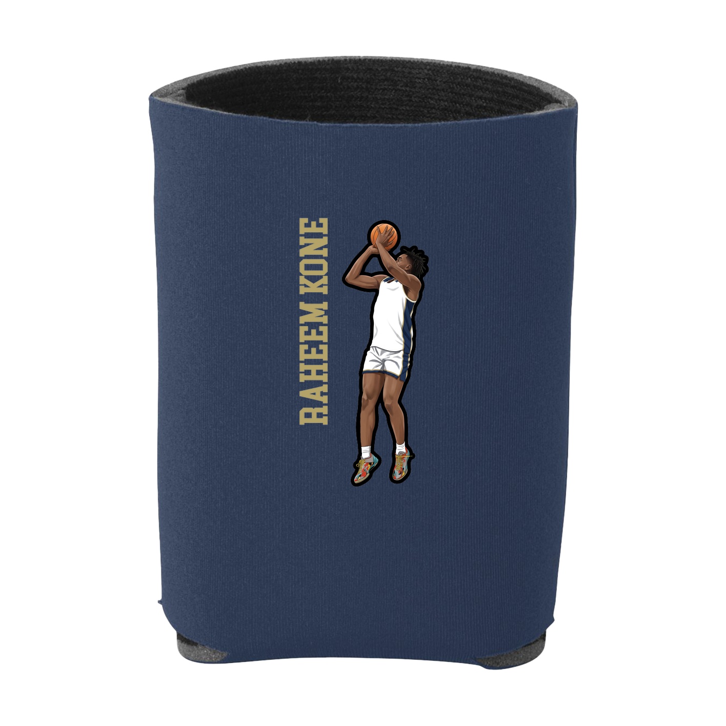 Can Holder — Name Vertical in Navy