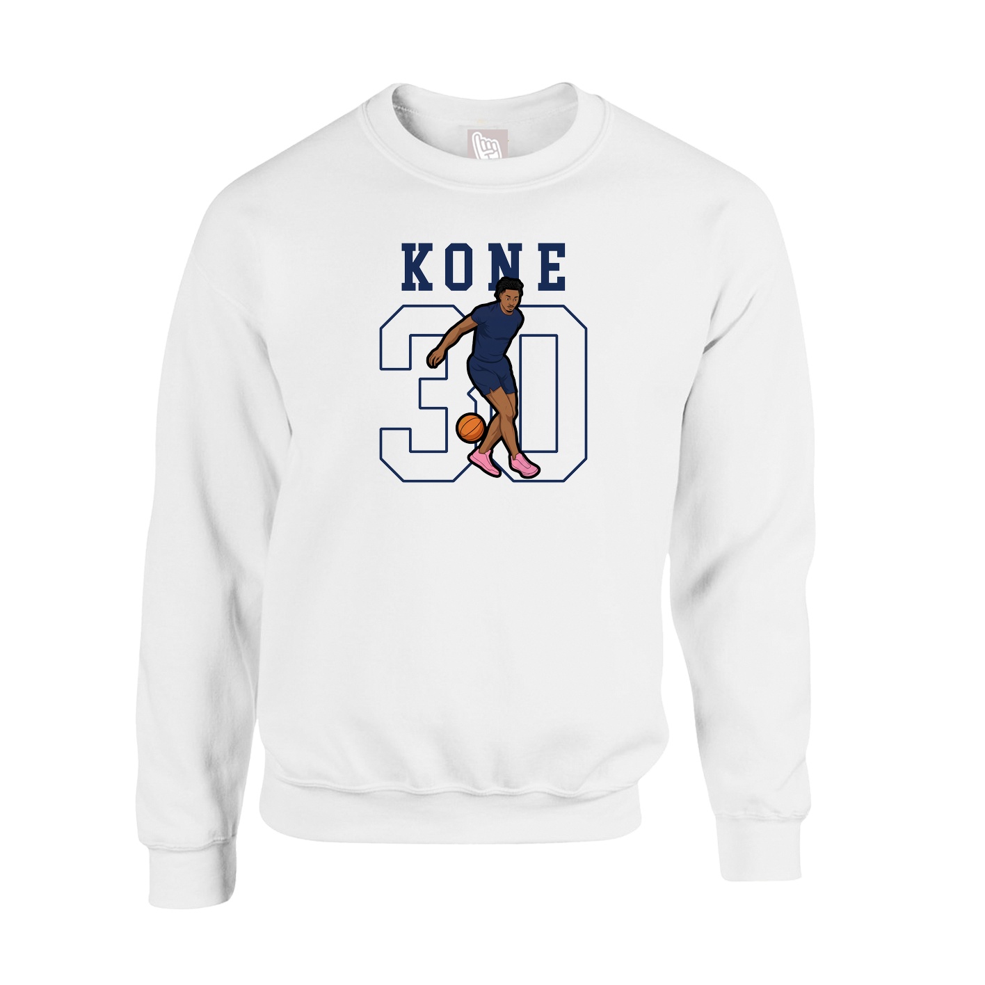 Fleece Crew — Shirsey in White