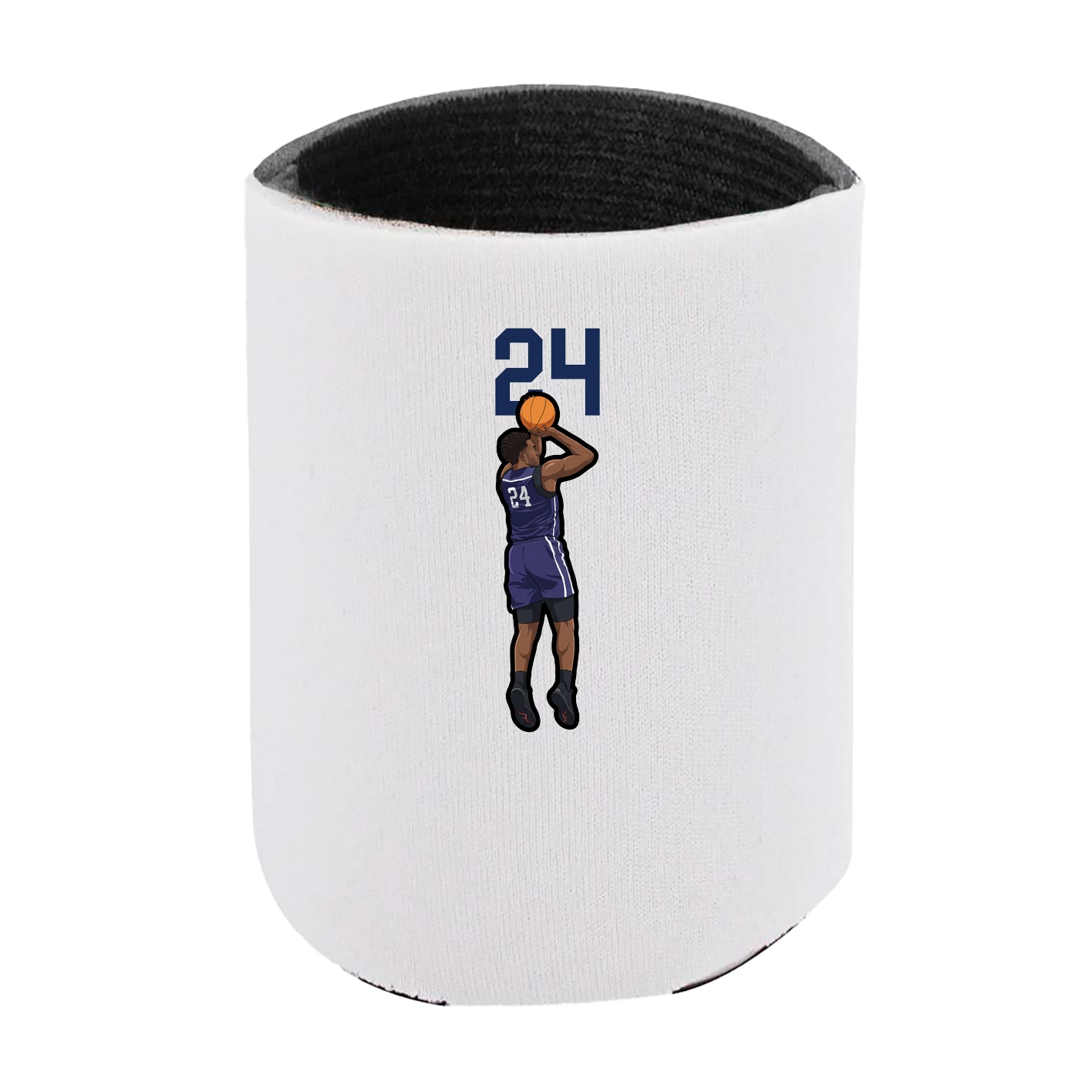 Can Holder — Number Top in White