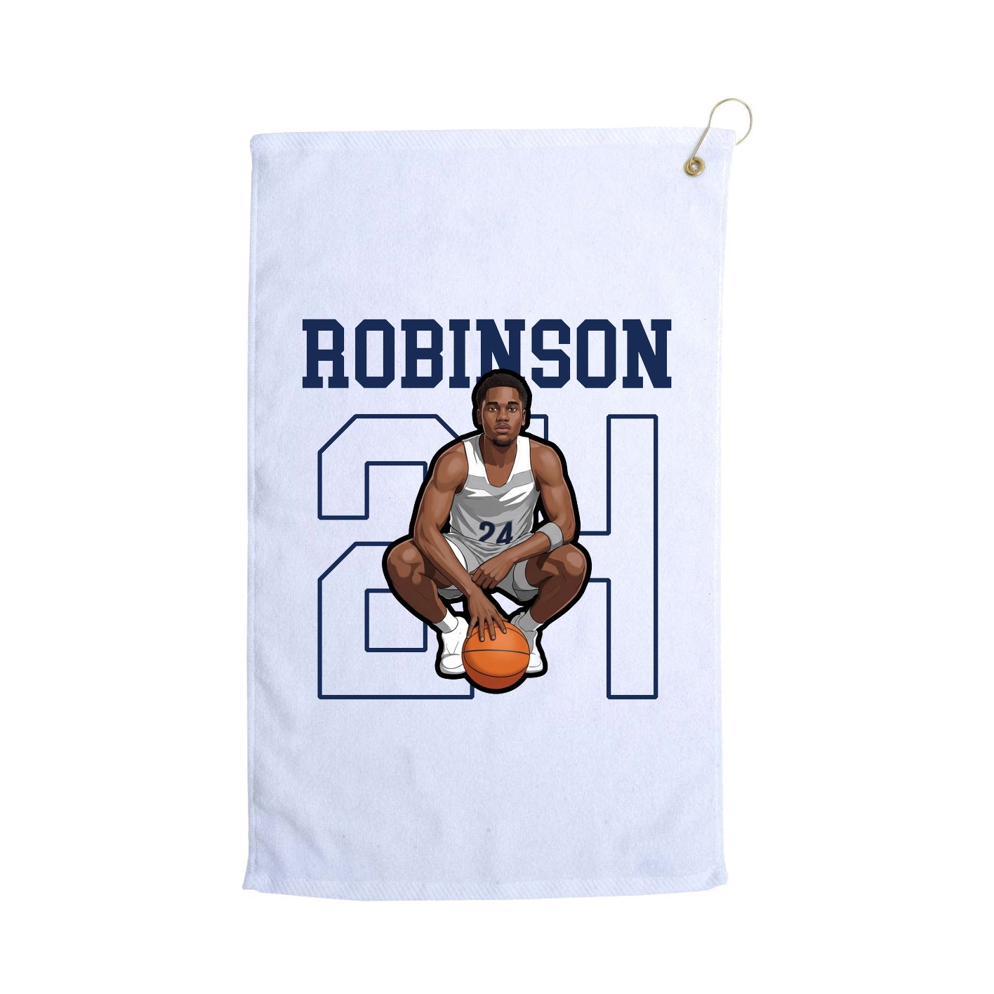 Golf Towel — Shirsey in White