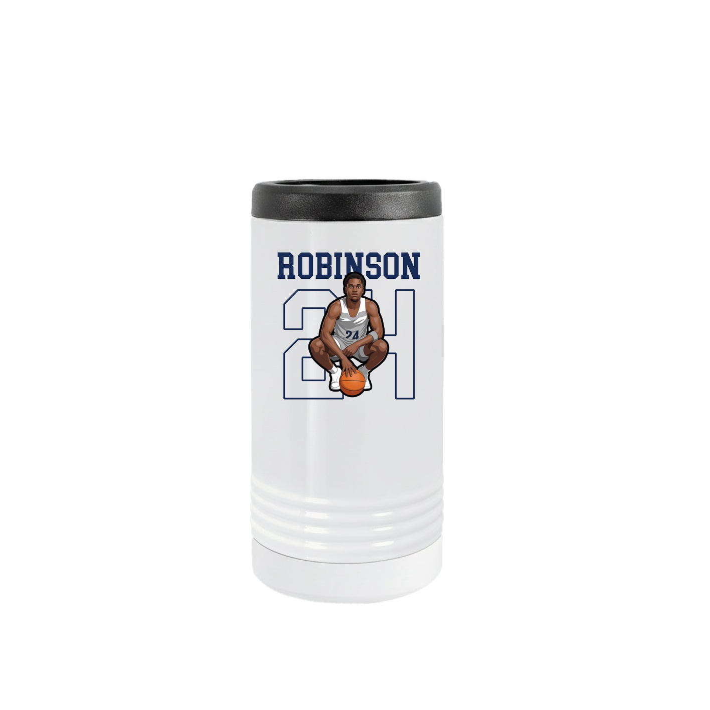 Slim Beverage Holder — Shirsey in White