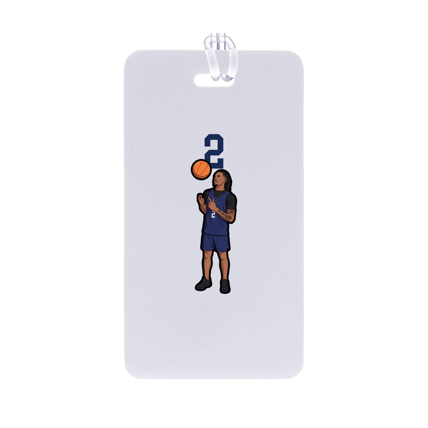 Bag Tag — Number Top in Classic