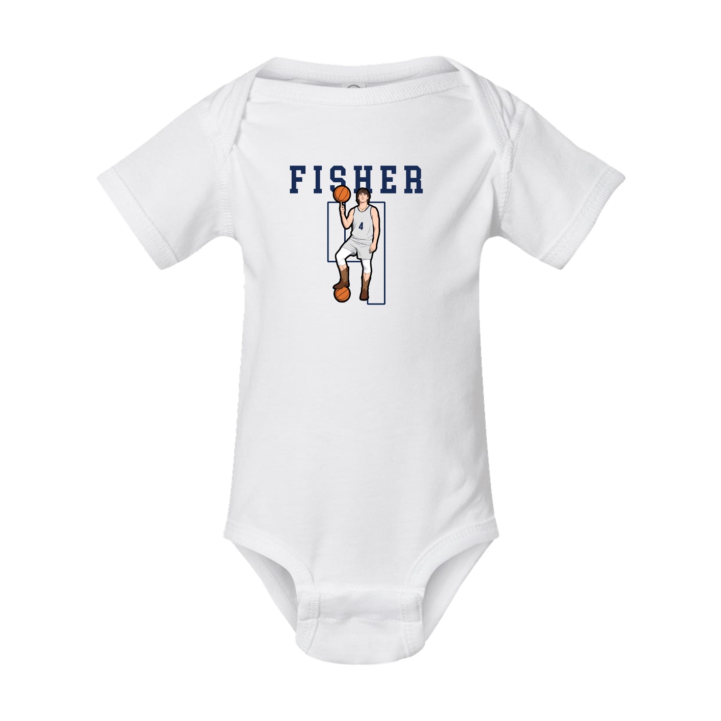 Baby Onesie — Shirsey in White