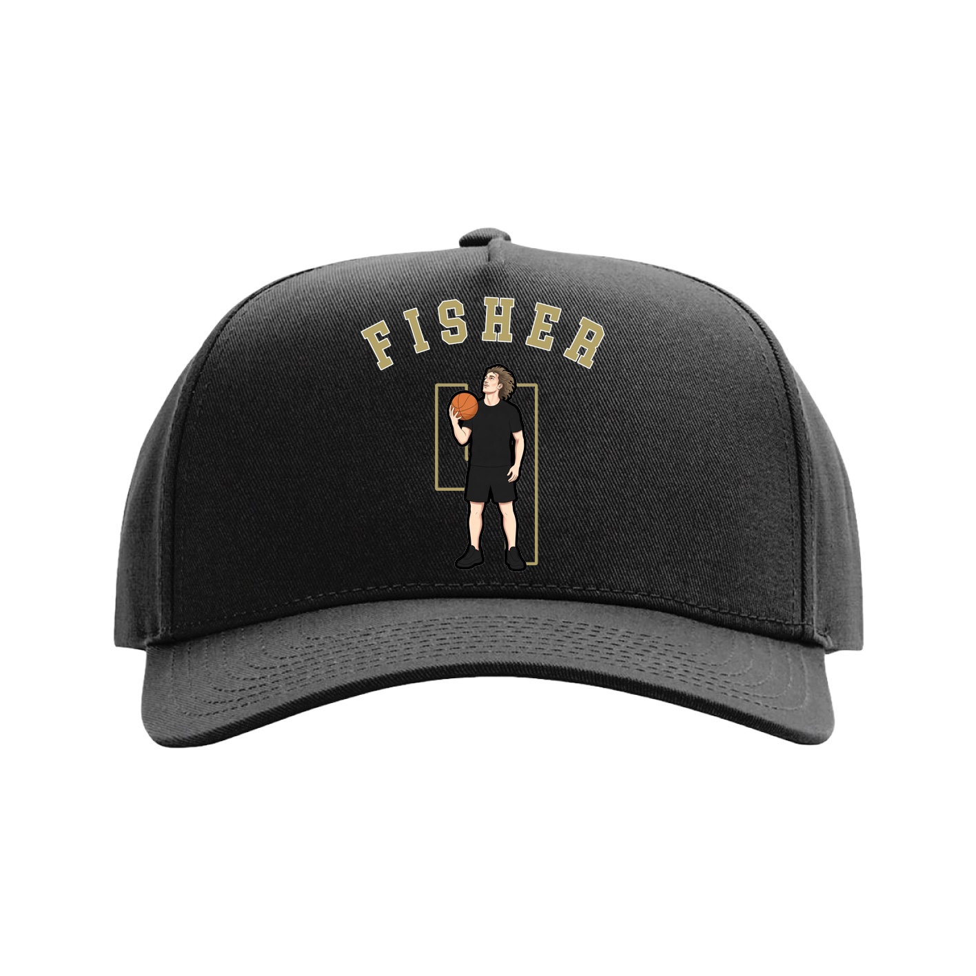 Full Fabric Five-Panel Champ Cap