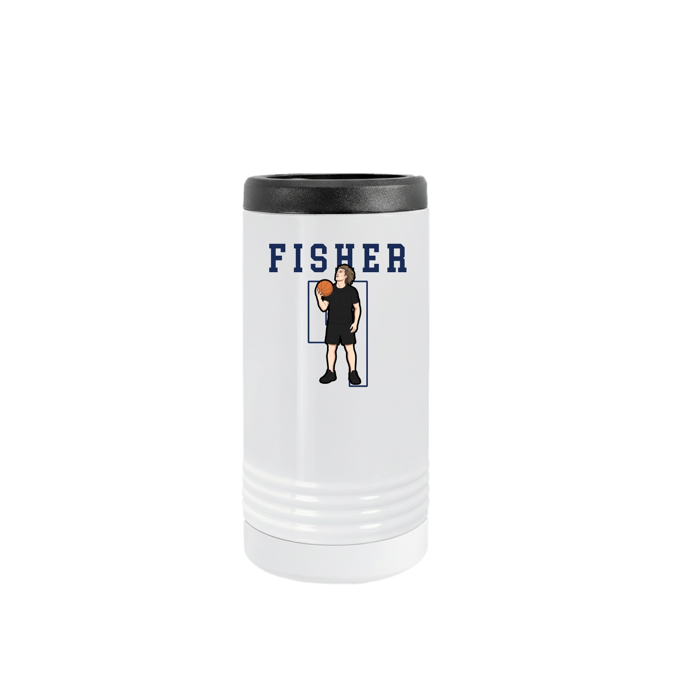 Slim Beverage Holder — Shirsey in White