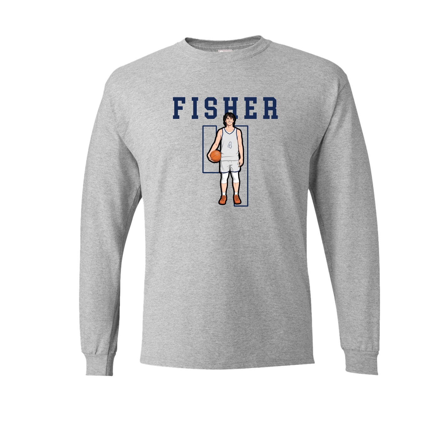 Long Sleeve Tee — Shirsey in Grey