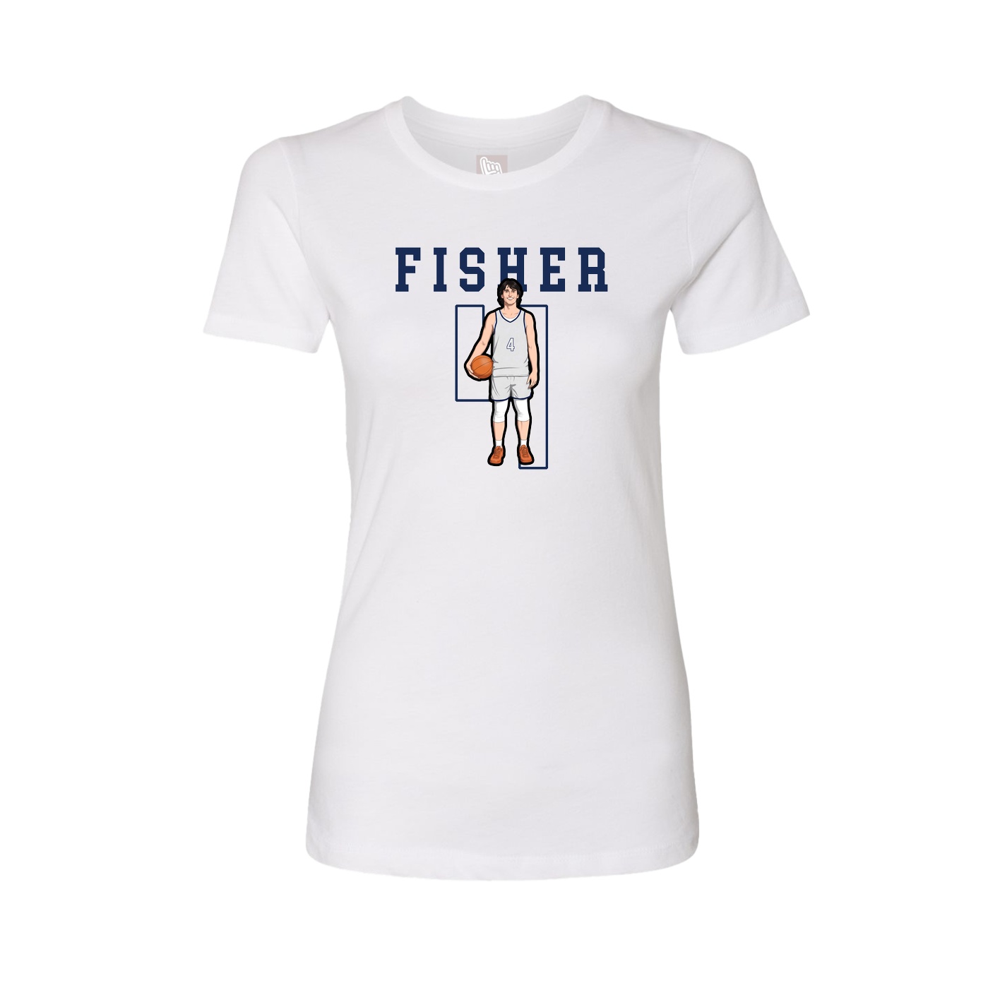 Fitted Women's Tee — Shirsey in White