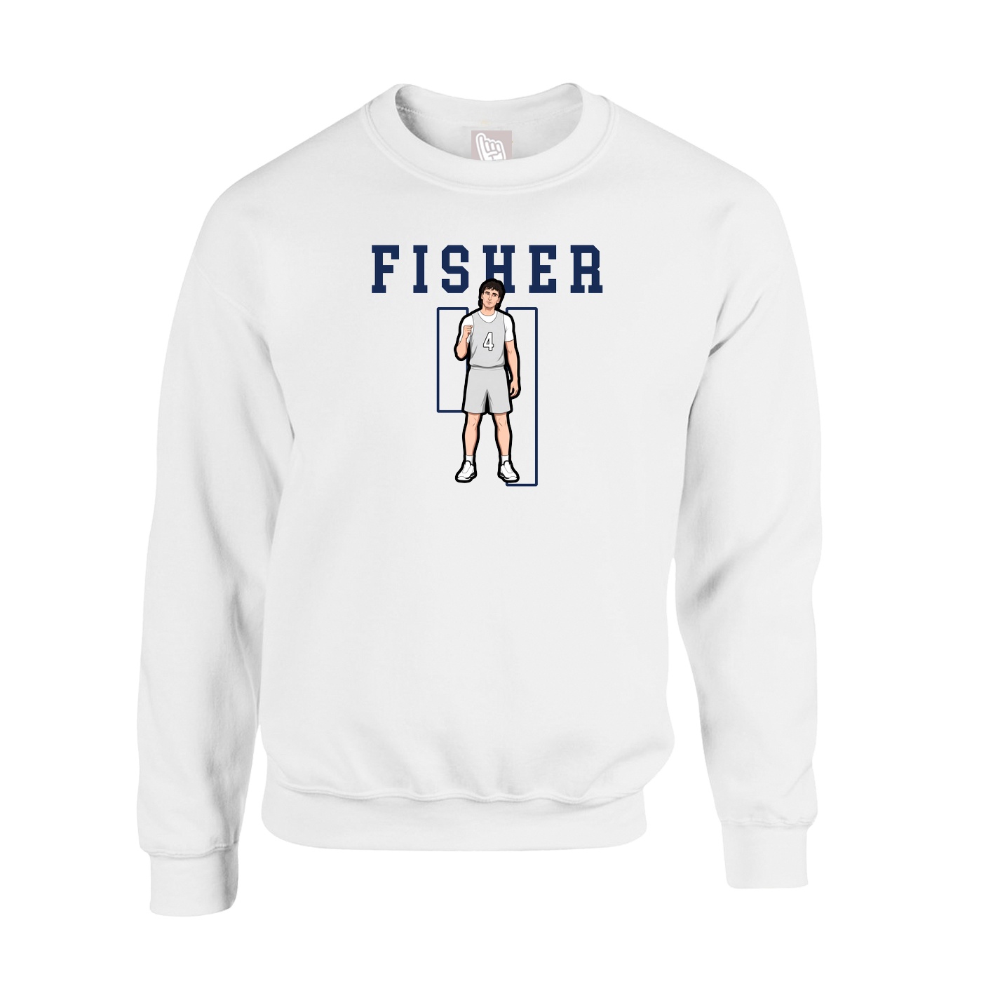 Fleece Crew — Shirsey in White