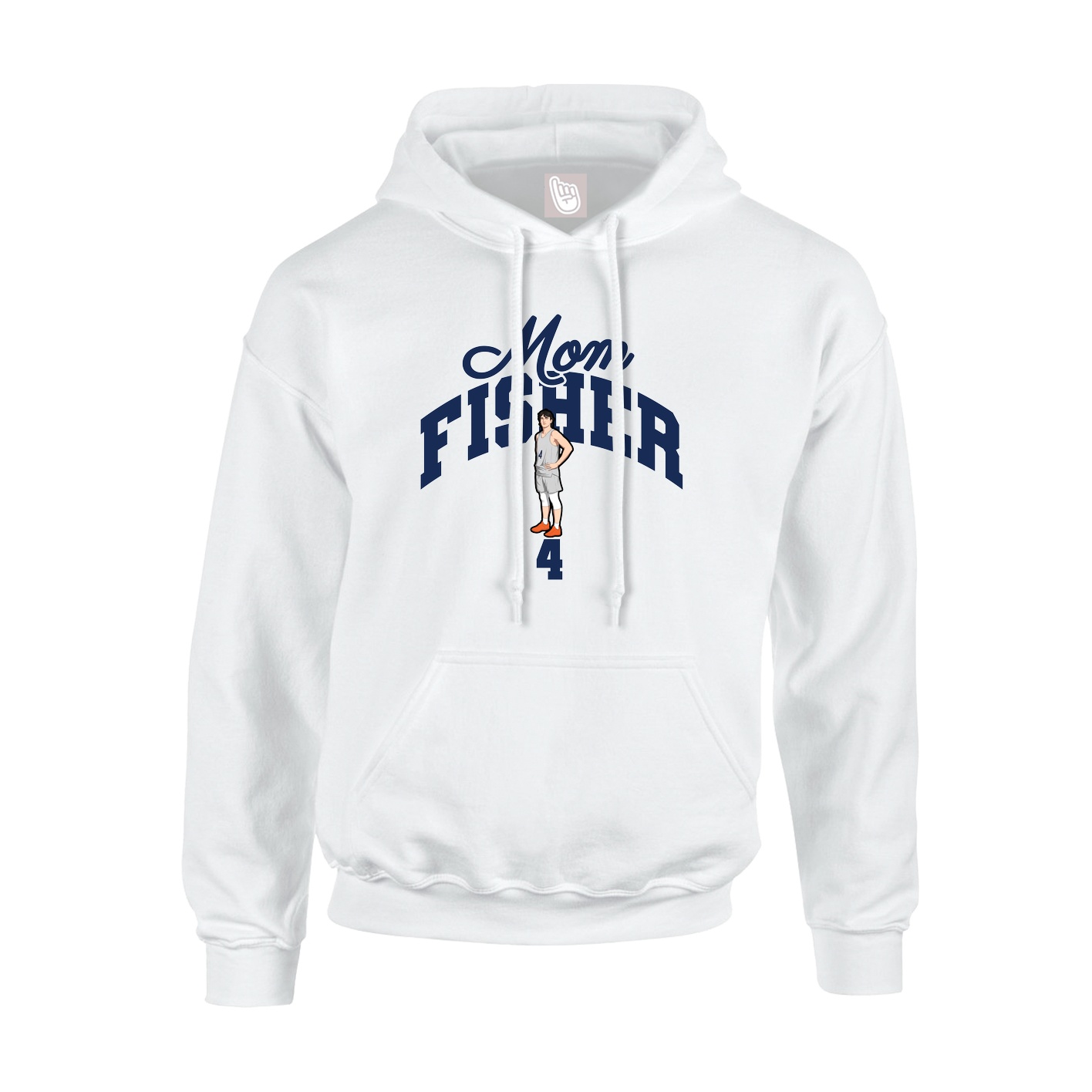 Hoodie — Mothers Day Arch in White