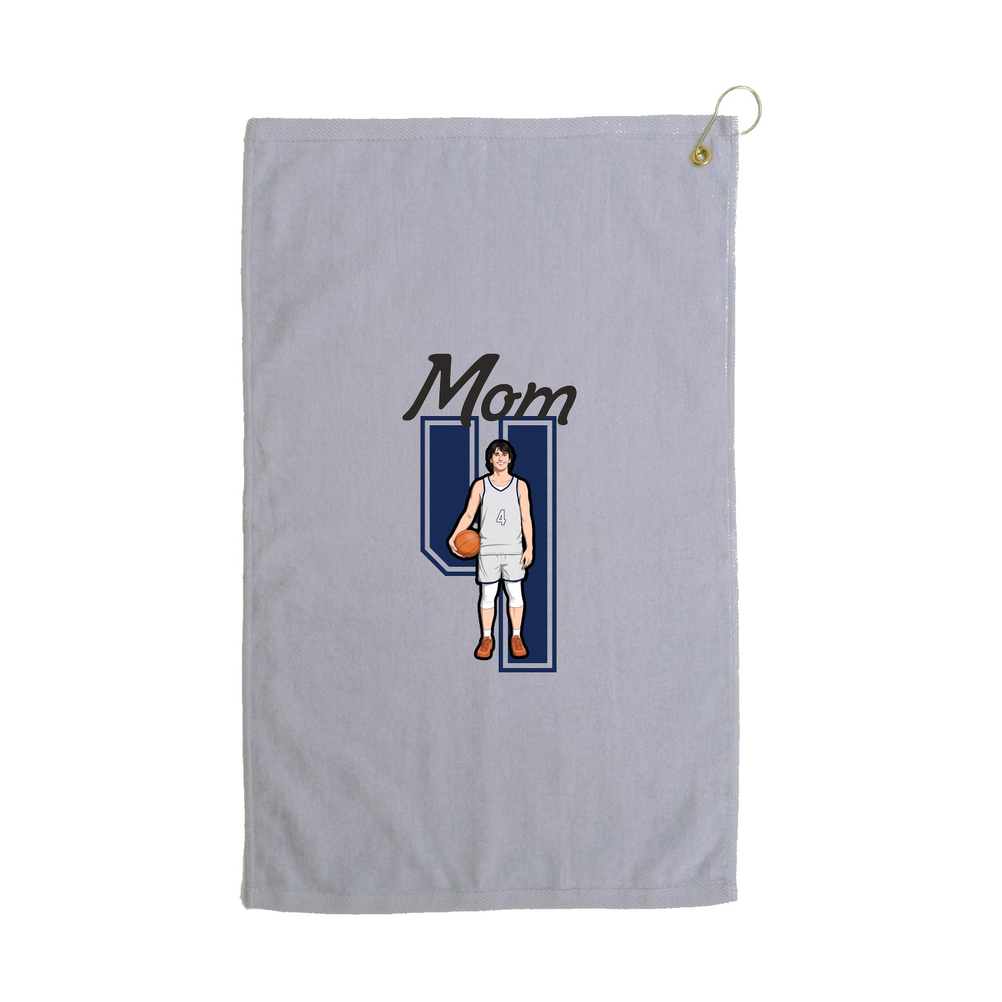 Golf Towel — Mothers Day Shirsey in Grey