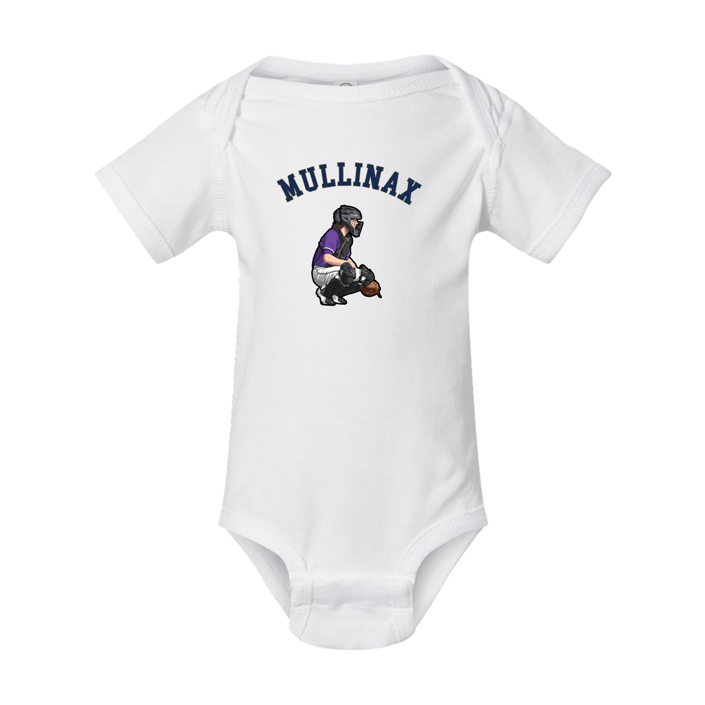 Baby Onesie — Shirsey Arch in White