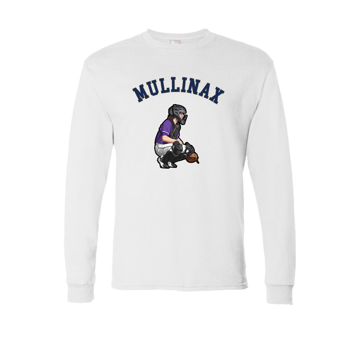 Long Sleeve Tee — Shirsey Arch in White
