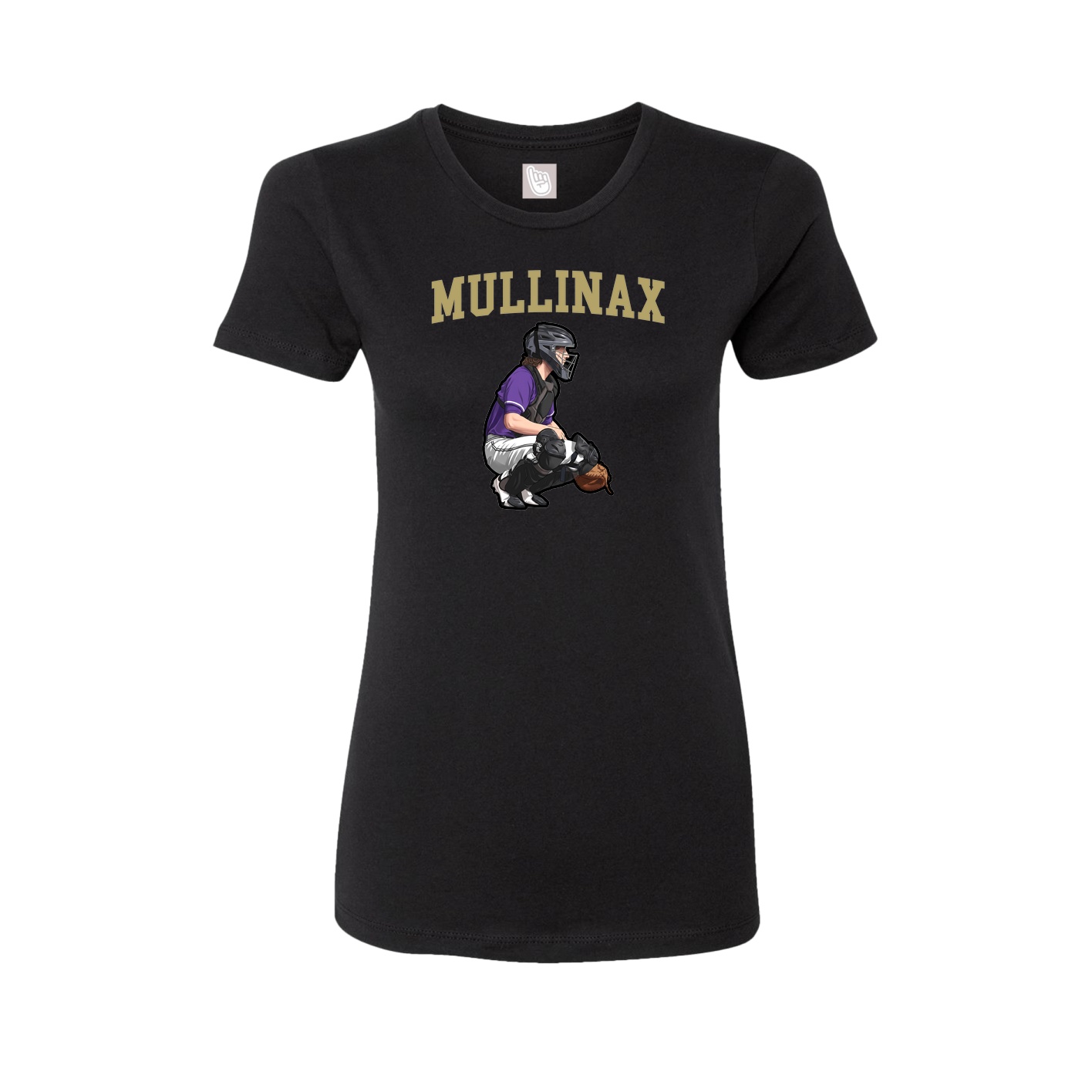 Fitted Women's Tee — Shirsey in Black