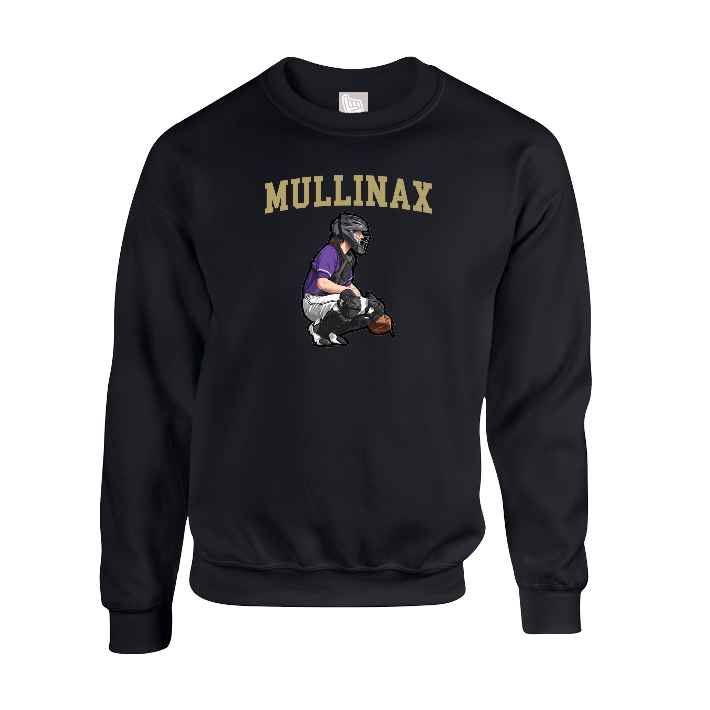 Fleece Crew — Shirsey in Black