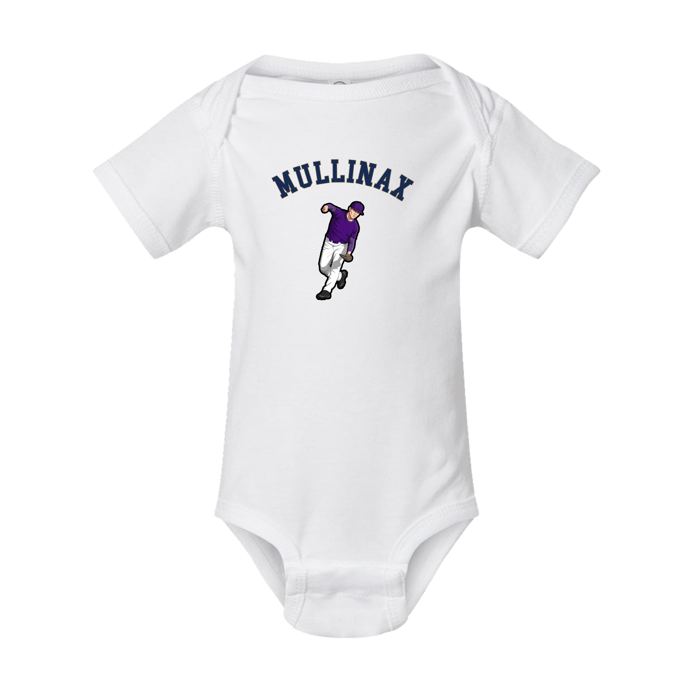 Baby Onesie — Shirsey Arch in White