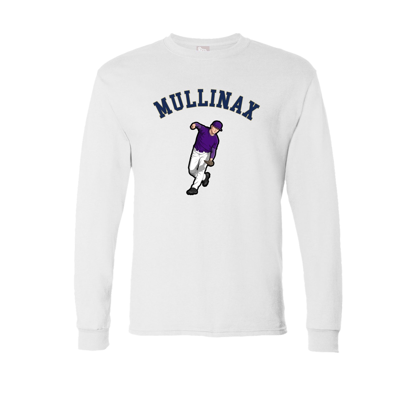 Long Sleeve Tee — Shirsey Arch in White