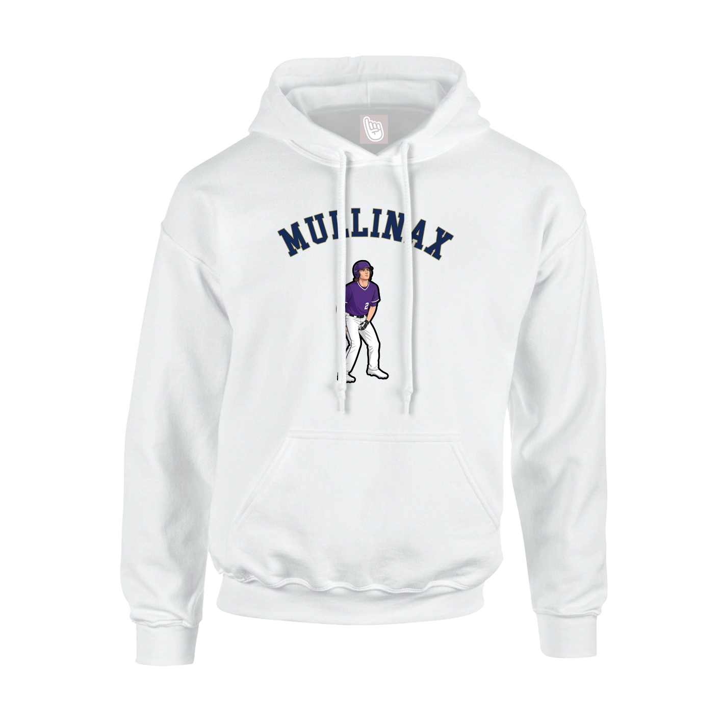 Youth Hoodie — Shirsey Arch in White