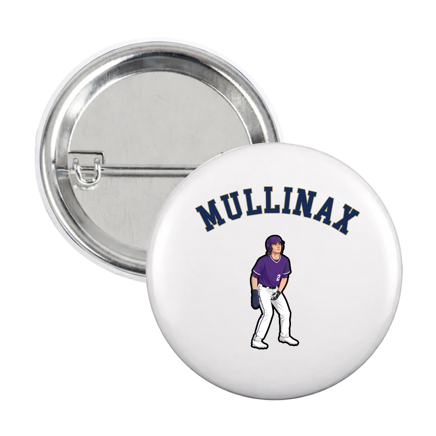 Game Day Button — Shirsey Arch in White