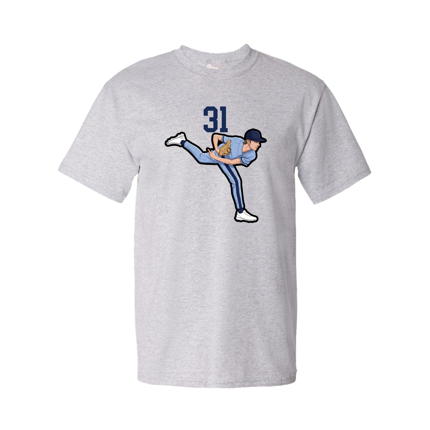 Tee — Number Top in Grey