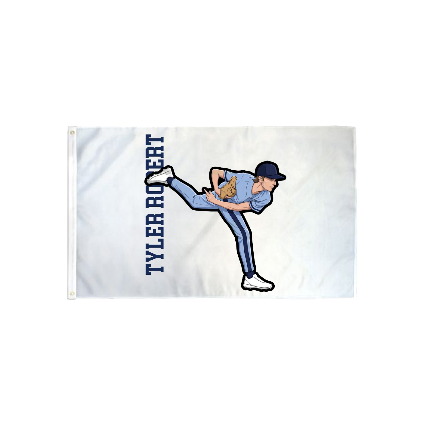 3x5 Flag — Name Vertical in Classic