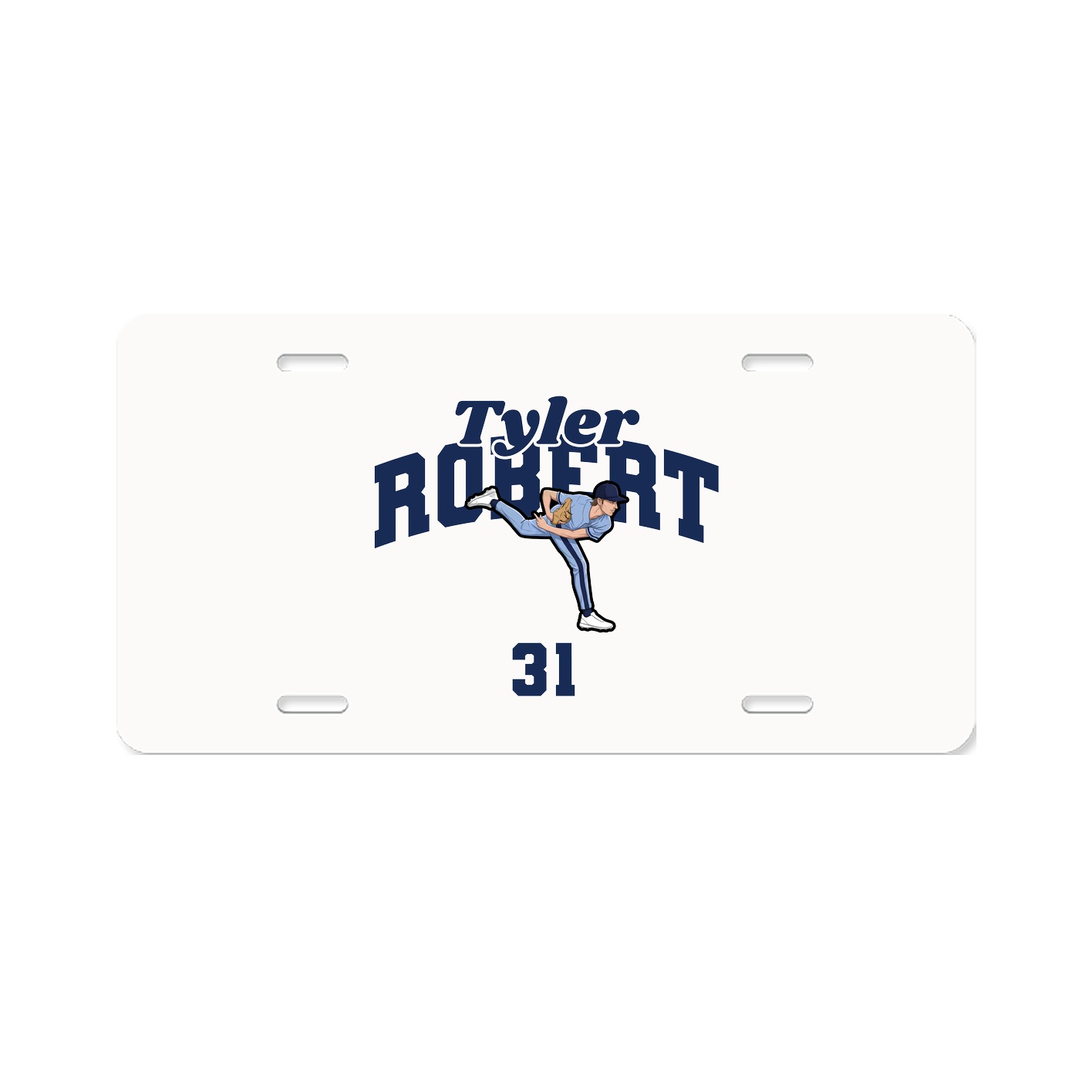 License Plate — Signature Arch in Classic