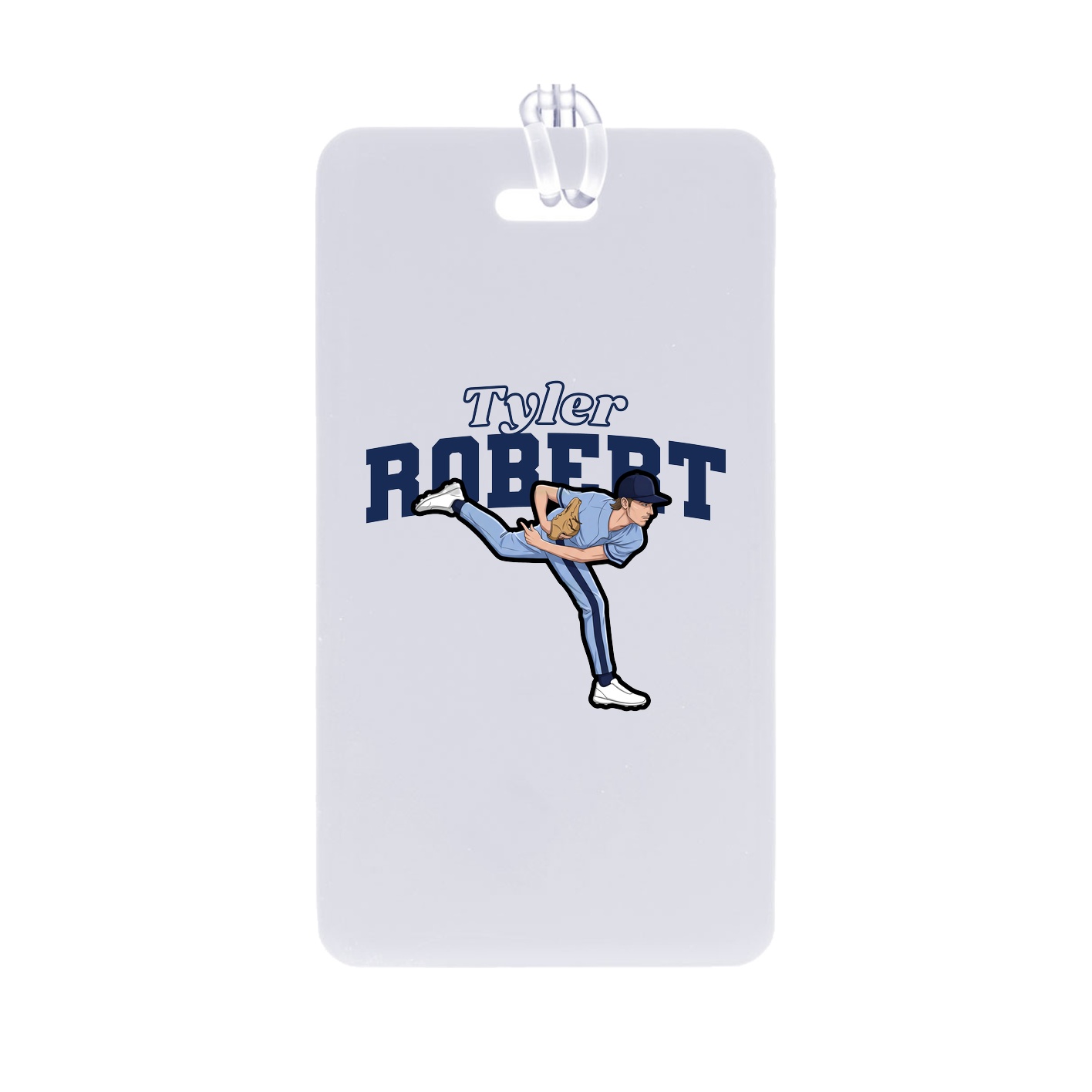 Bag Tag — Name Arch in Classic