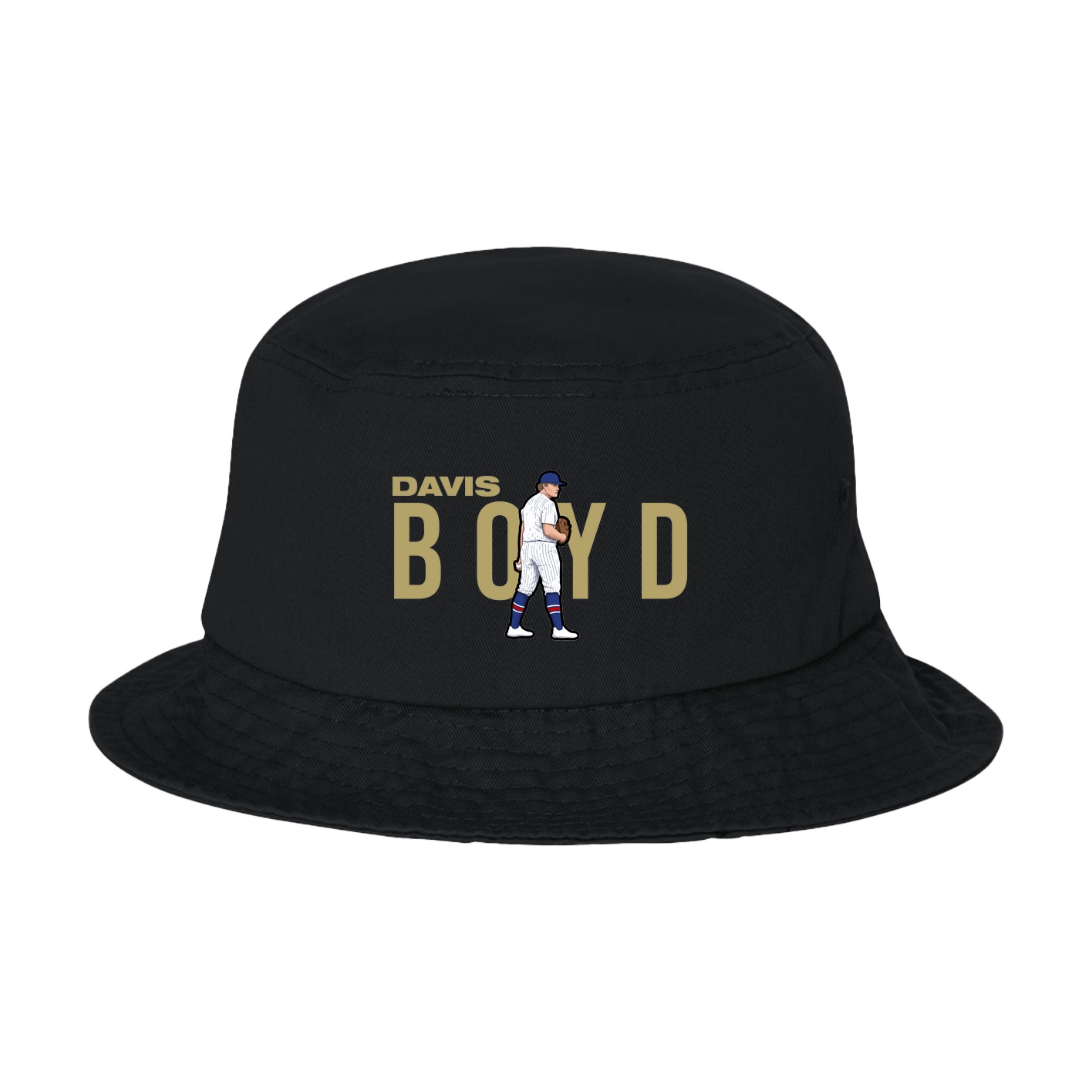 Bucket Cap — Player Name in Black