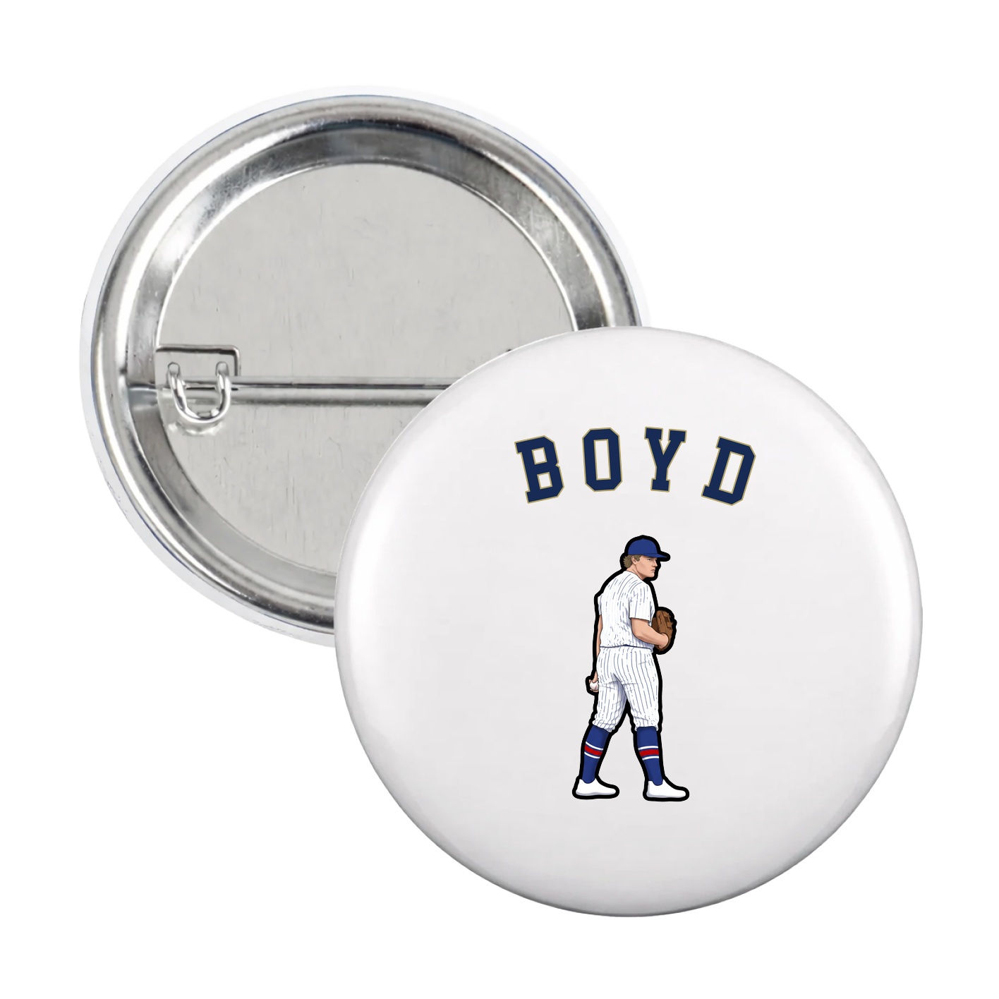 Game Day Button — Shirsey Arch in White