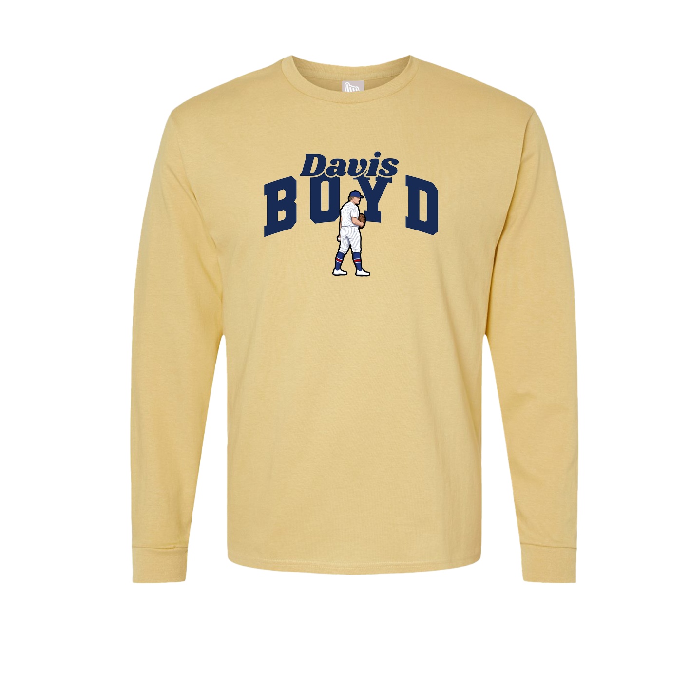 Long Sleeve Tee — Signature Arch in Vegas Gold