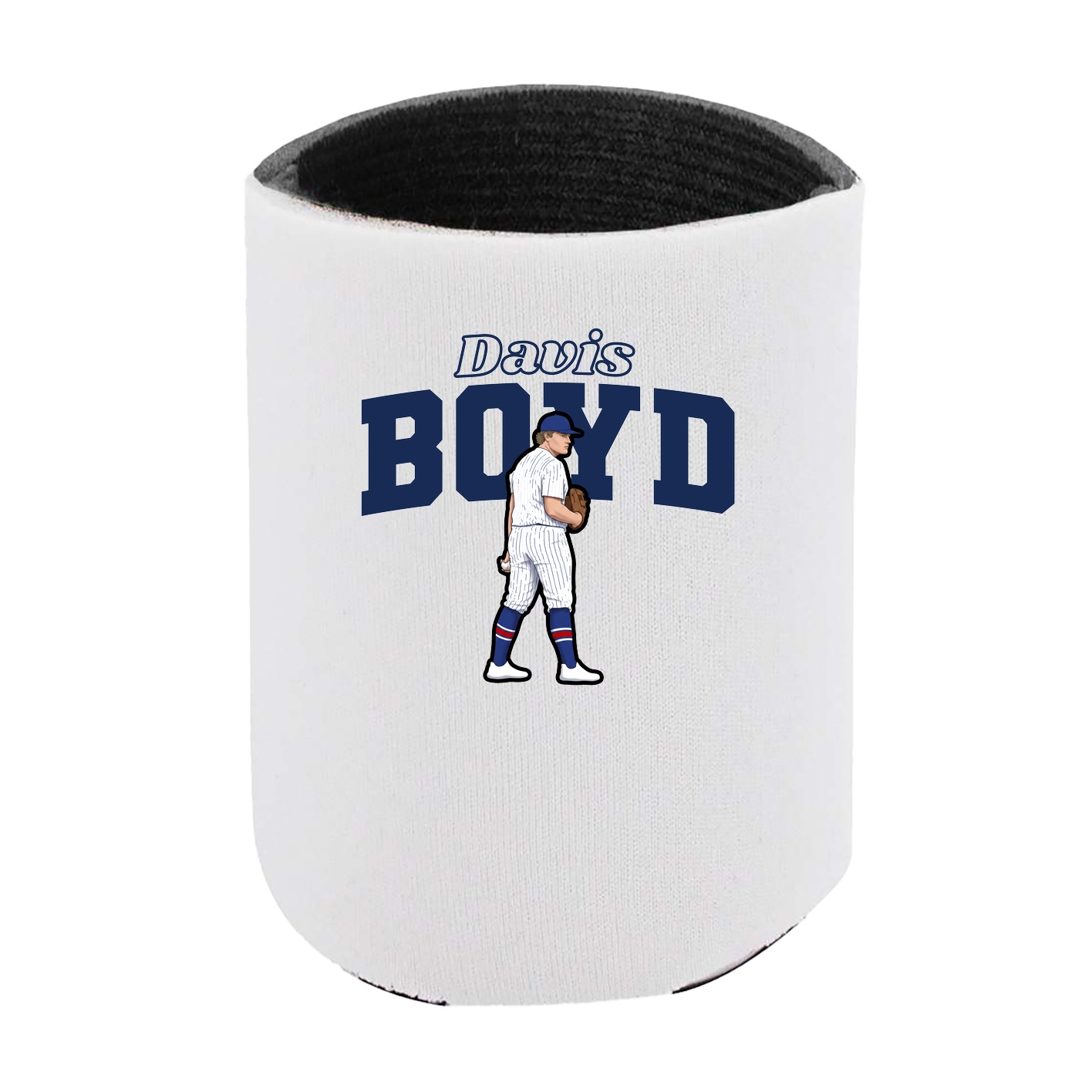 Can Holder — Name Arch in White