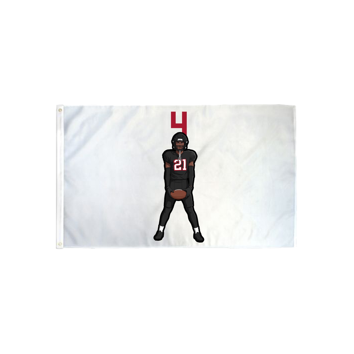 3x5 Flag — Number Top in Classic