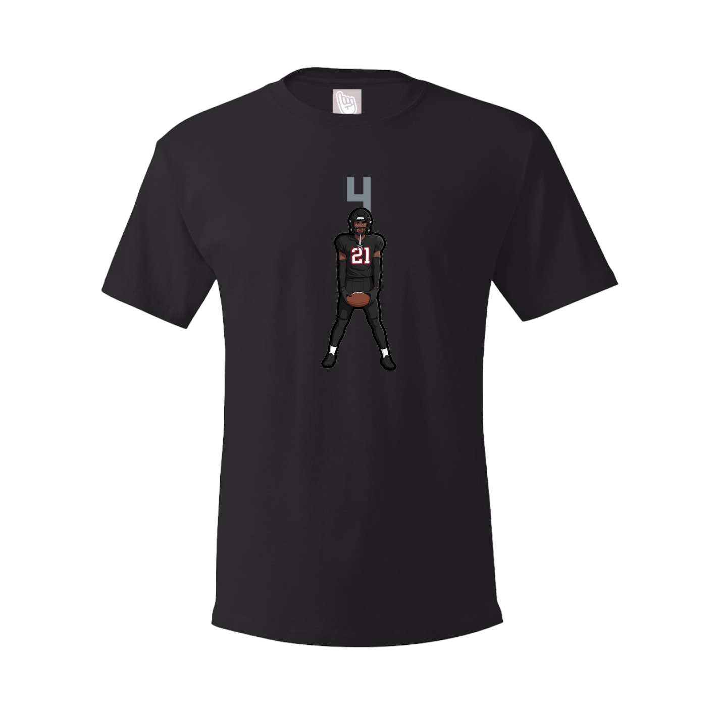Tee — Number Top in Black