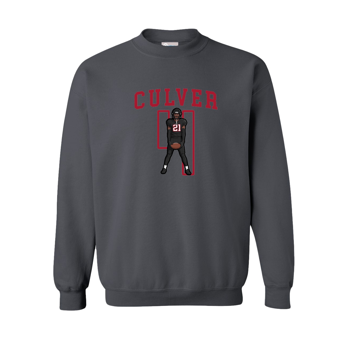 Fleece Crew — Shirsey in Grey