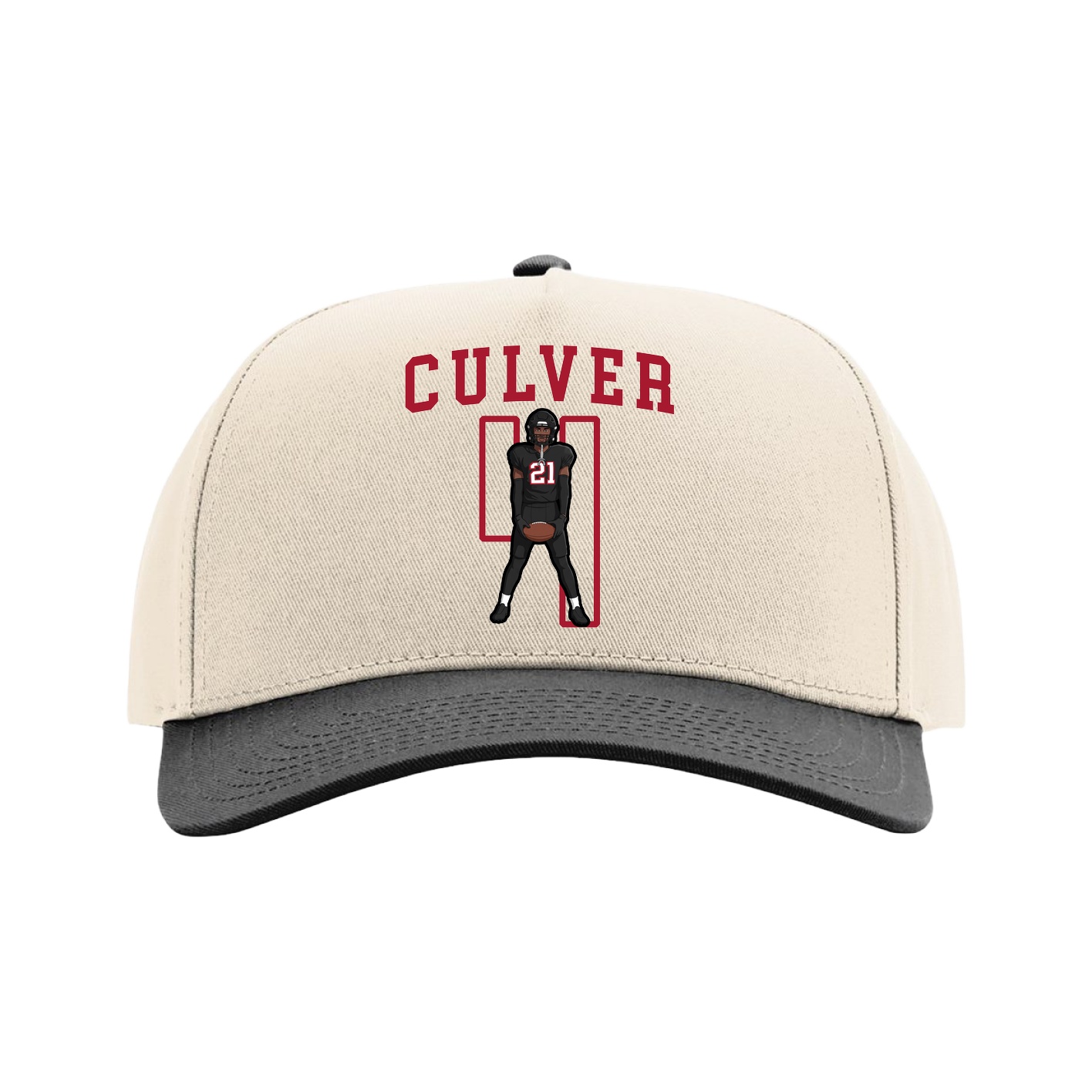 Full Fabric Five-Panel Champ Cap