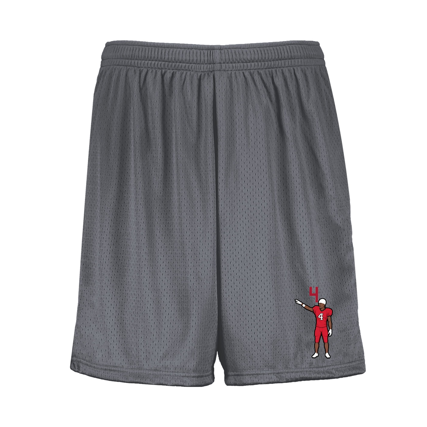 Shorts — Number Top in Grey