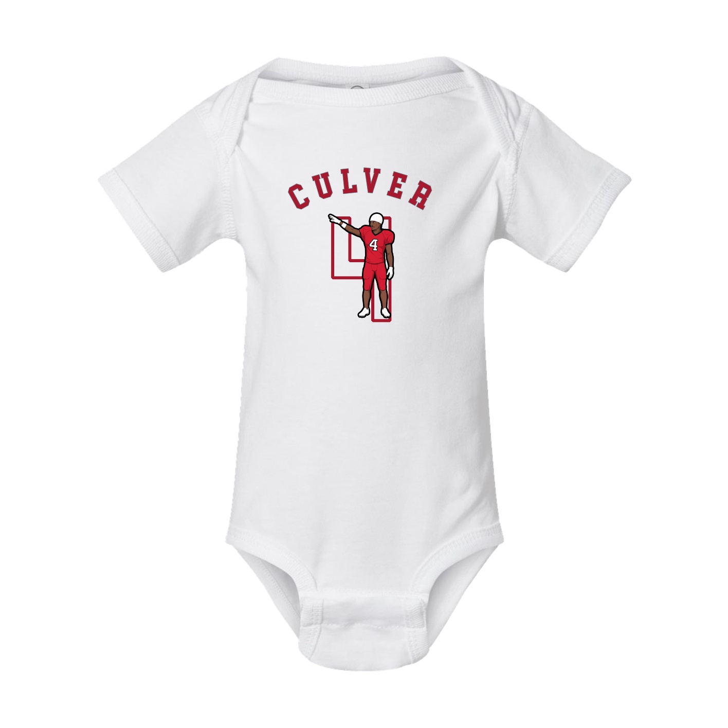 Baby Onesie — Shirsey Arch in White