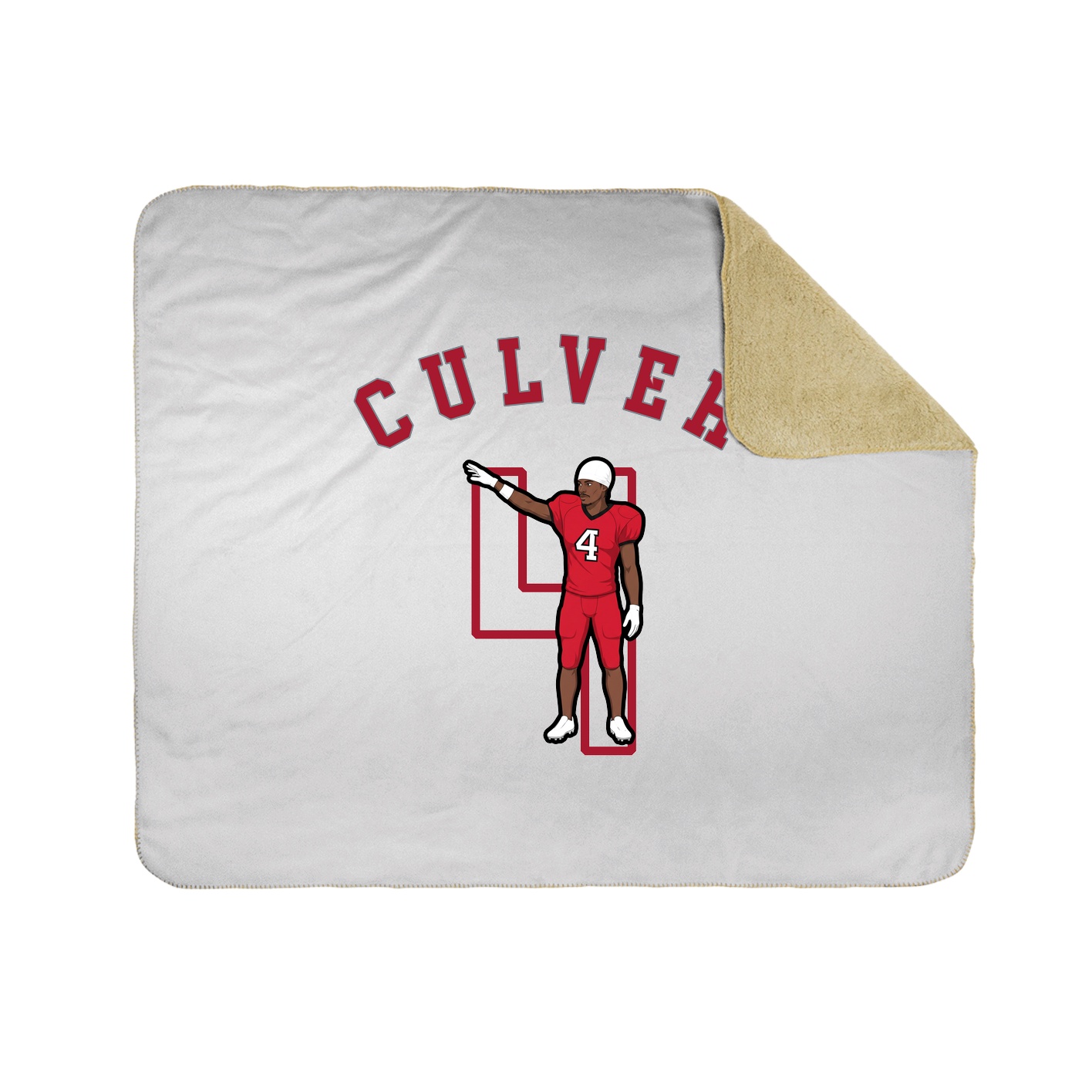 Throw Blanket — Shirsey Arch in White