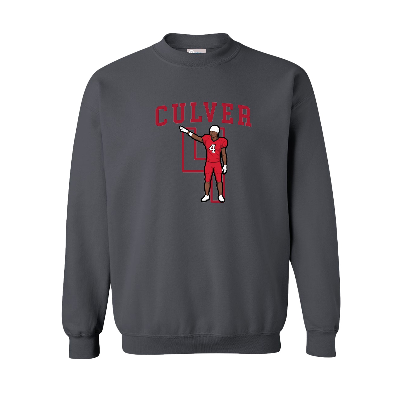 Fleece Crew — Shirsey in Grey
