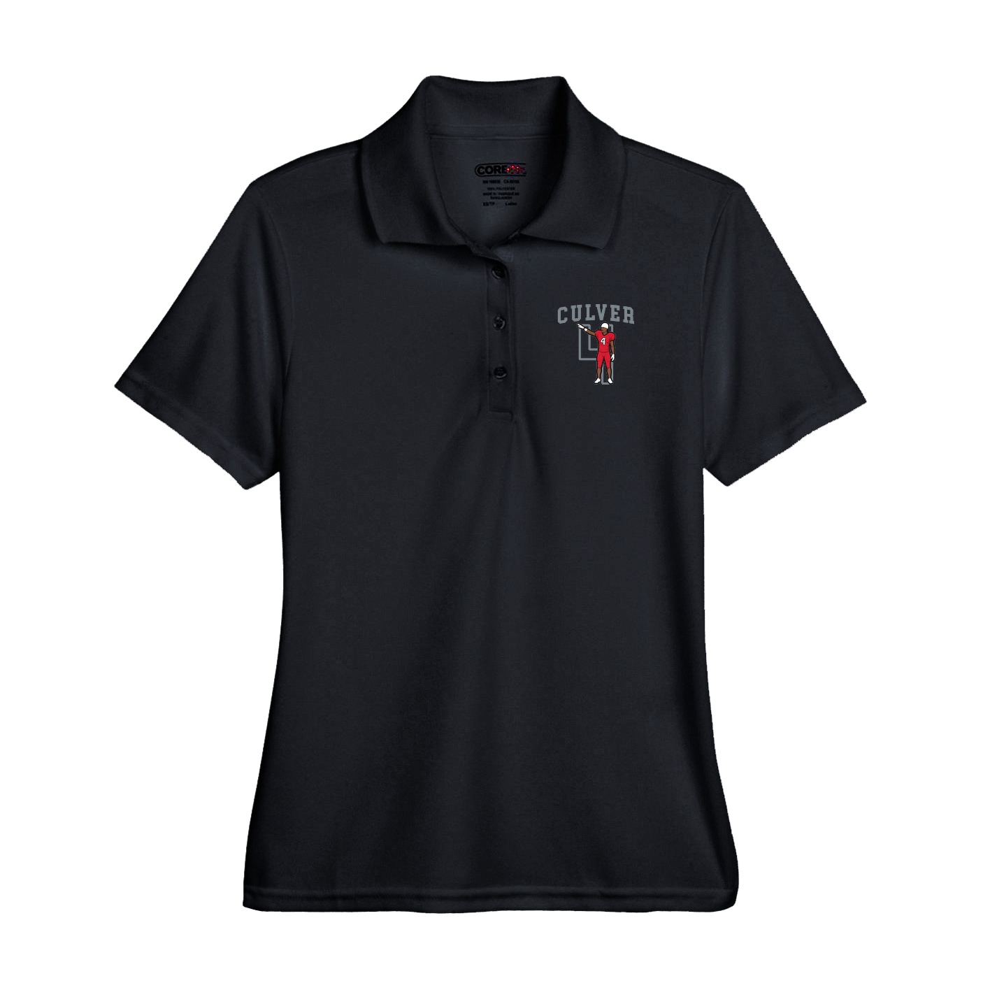 Performance Polo — Shirsey in Black