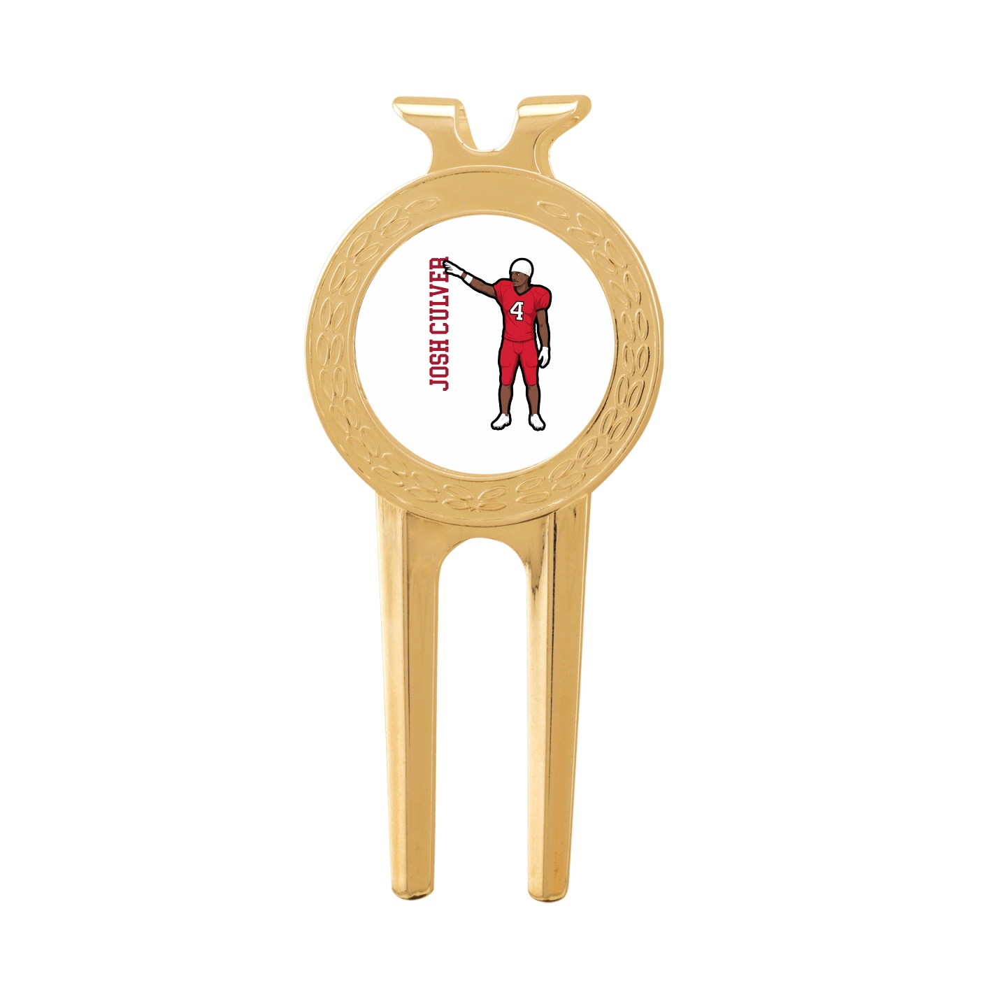 Divot Tool with Ball Marker — Name Vertical in Classic