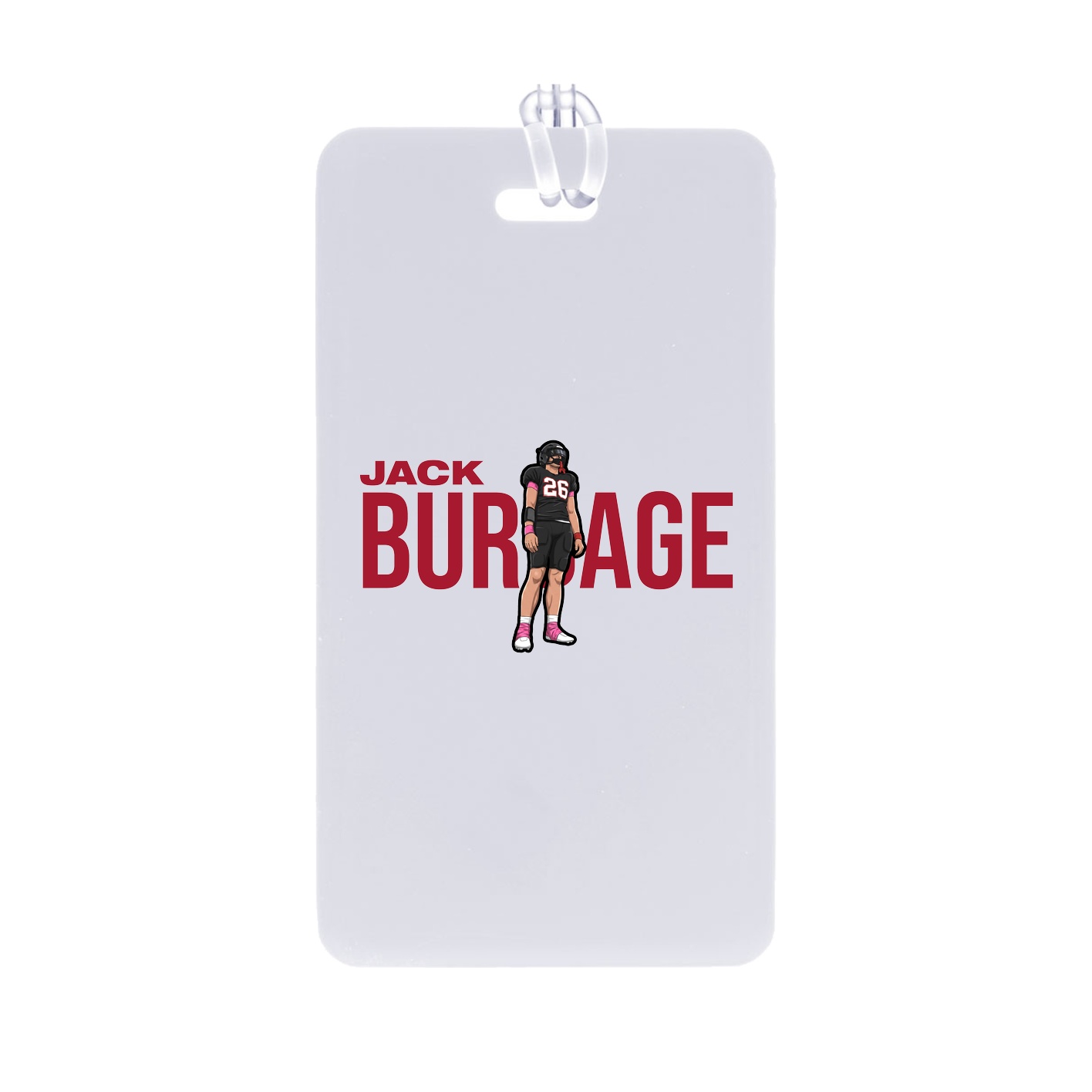 Bag Tag — Player Name in Classic
