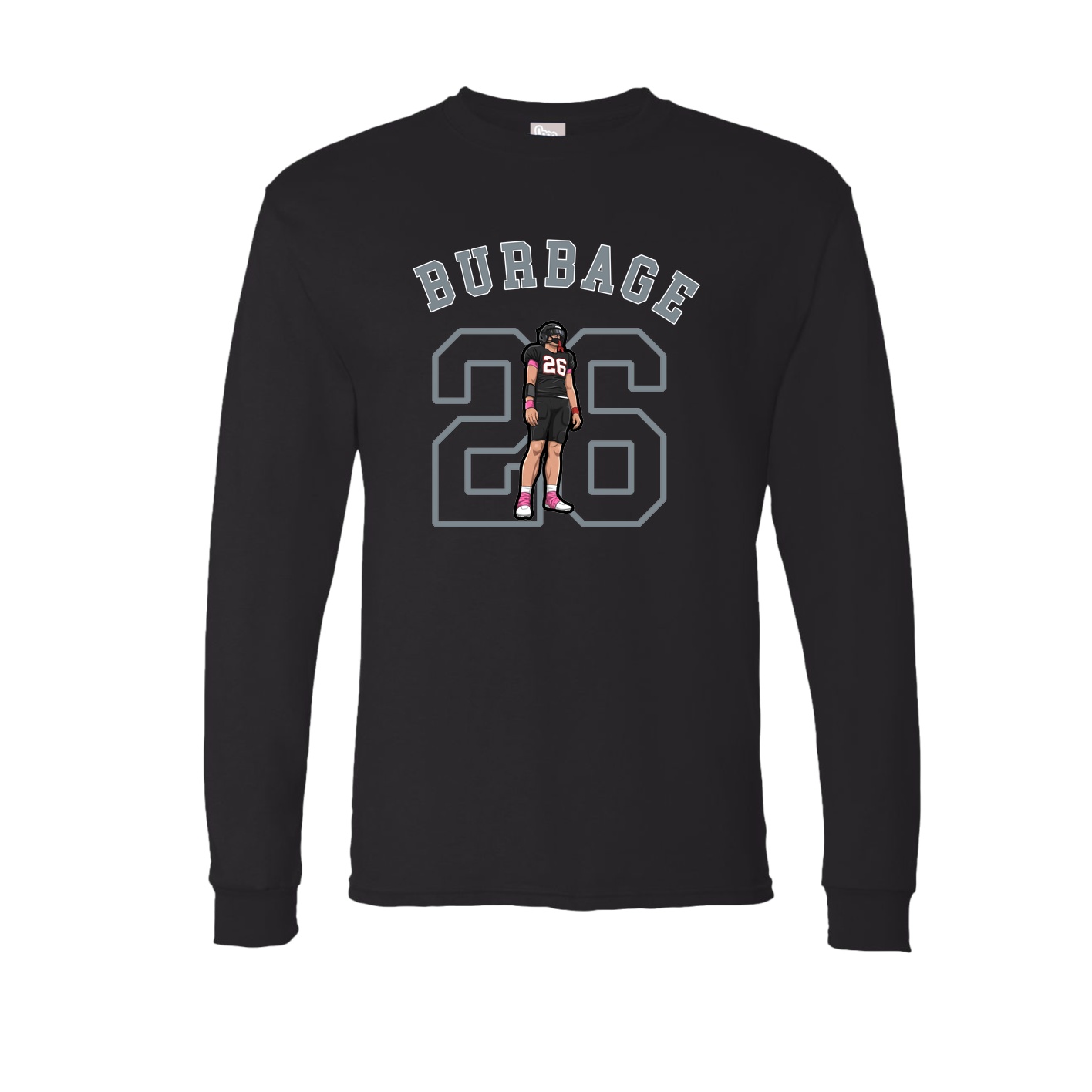 Long Sleeve Tee — Shirsey Arch in Black