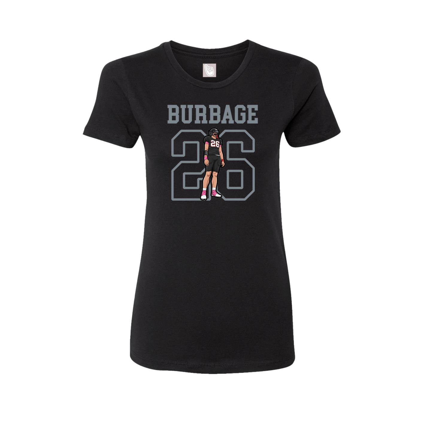 Fitted Women's Tee — Shirsey in Black