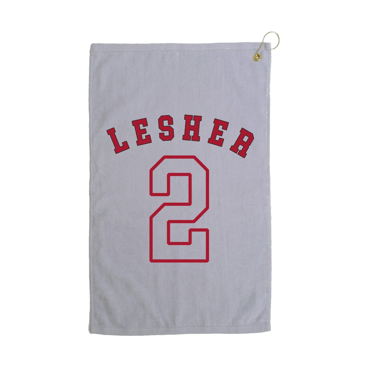 Golf Towel — Shirsey Arch in Grey